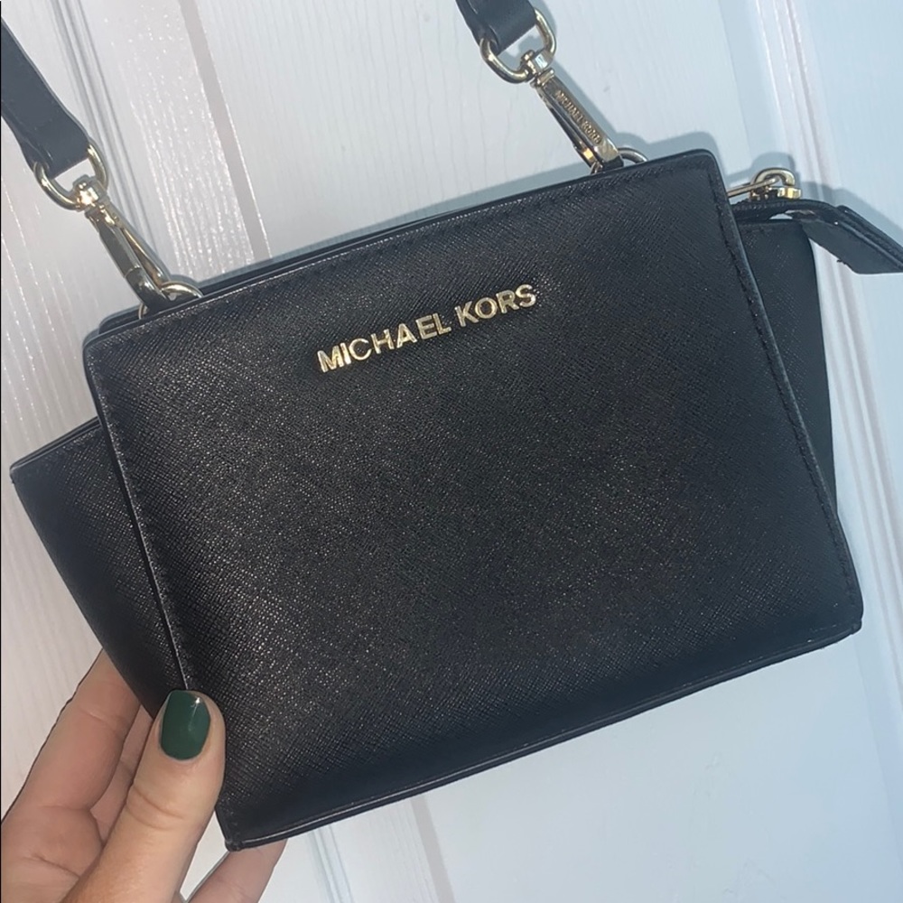 Michael Kors | Selma Mini Saffiano Leather crsbdy